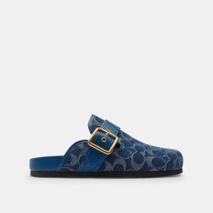 Ashton Clog In Signature Denim